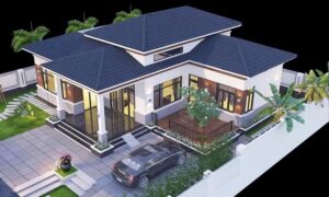 Top 13+ thiết kế xây nhà cấp 4 mái tôn trọn gói giá rẻ Lâm Đồng, xu hướng 2023